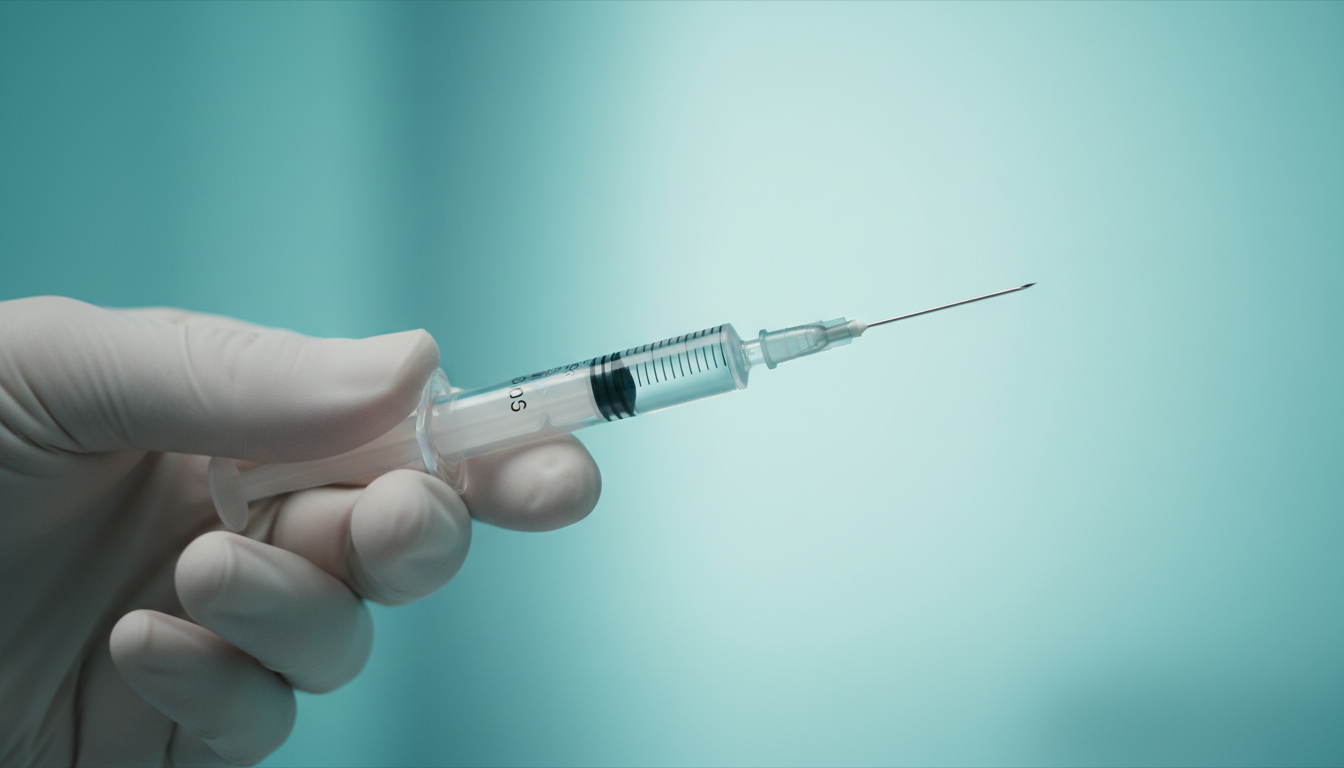 Penil enjeksiyon İCİ tedavisi — steril klinik editorial görsel